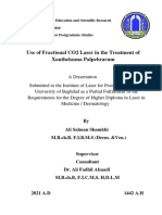 Use of Fractional CO2 Laser in The Treatment of