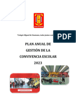 Plan de Gestión de La Convivencia Escolar 2023