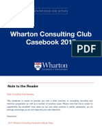 2017 Wharton Casebook