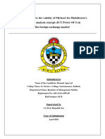 A Study To Assess The Validity of Michael Joe Huddleston's Technical Analysis Concept (ICT Power of 3) in The Foreign Exchange Market