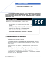 Module 6 - Government in The Market Place