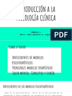 Presentación Psicología Clínica M1