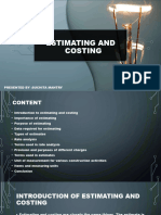 Estimation and Costing