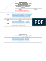 AEC Sem II Timetable (WEF MAY, 2023)