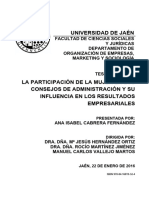 1 - Participación de La Mujer en Los CA y Su Influencia en Los Resultados