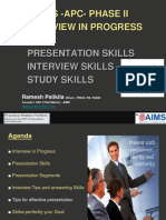 APC-PhaseII - IIP & Presentation Skills - April 2020