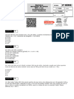 Cópia de Lista Exercícios - Mol - Cal Estequiométrico - 2 Ano - 2024