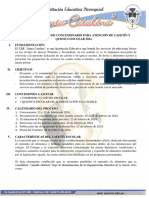 Bases de Licitacion de Concesionario para Atencion de Cafetin y Quiosco Escolar 2024 1