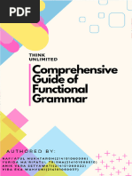 A Comprehensive Guide of Functional Grammar - Group 8