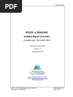 ED-2002-060 RS232C To RS422 - 485 Isolated Signal Converter