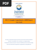 PECS Example ADHD Report - M 16857773