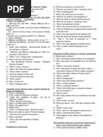 SSC Viva (EV) Question Samples