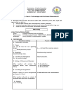 4as Detailed Lesson Plan in TLE 6-1