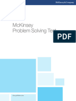 McKinsey Problem Solving Test