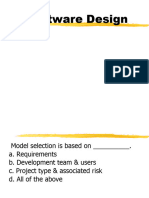 CSE320 Software Design Coupling Cohision