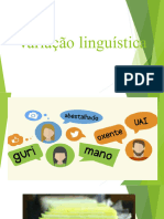 Slide - Variação Linguística