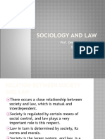 Sociology and Law