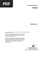 Deutz MWM, Type TBD 645 L 6, Serial No645.06.010025