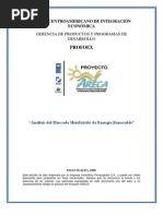 Analisis de Mercado Energia Renovable