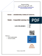 Le Module de La Comptabilite Analytique D'exploitation