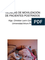 Técnicas de Movilización de Pacientes Postrados