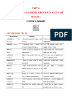 8.unit 8.traditions of Ethnic Groups in Vietnam