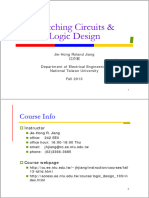 Switching Circuits and Logic Design