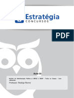 PDF Noções de Administração Pública - Aula 03