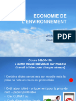 ECO ENVT Présentation Cours 2022-2023