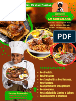 Africa Moussa Menu Restaurant by 242066600111