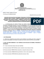 Edital Campus Rolante - 3 - 2024 - SELECAO DE BOLSISTAS DE ENSINO PESQUISA E EXTENSAO