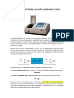 Espectrofotometria de Absorcion Molecular Uv