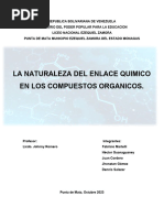 La Naturaleza Del Enlace Quimico