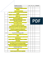 EHS Checklist-QC