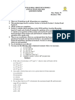 Class 11 Physics Annual QP 2023-24