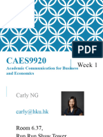 Caes9920 Week 1 (2cc)