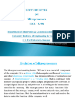 Evaluation of Microprocessor