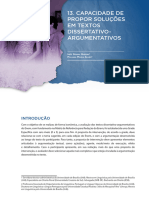 Capacidade de Propor Soluções em Textos Dissertativo - Argumentativos - 05.10 - Comp