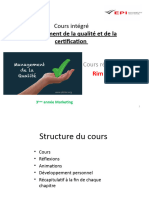 Cours Management de La Qualité Et de La Certification