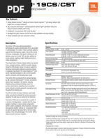 Control 19CS and 19CST Spec Sheet Review