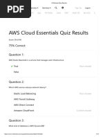 W3Schools Quiz Results