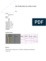 Lab Results Vlsi