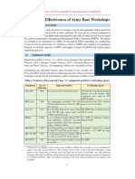 Chapter 2 Effectiveness of Army Base Workshops Report 36 of 2016 Union Government Defence PA