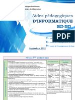 Aides Pédagogiques 2022-2023