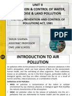 Air (Prevention and Control of Pollution) Act, 1981