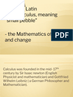 Basic Calculus