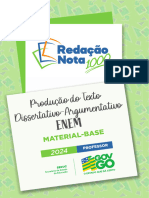 Redacao Nota 1000 - PROFESSOR - MATERIAL BASE