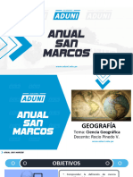 Anual San Marcos - Semana 1 - Geografía