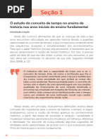 TEXTO 2 - Seção 1 - O Estudo Do Conceito de Tempo No Ensino de História Nos Anos INICIAIS DO EF