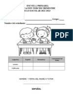 Examen Tercer Trimestre